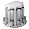 Grand General 40191 Chrome Abs Rear Axle Cover Set 