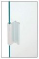 Technologylk 6 Satin Anodized Aluminum Pull With 7 16 Lip For Sliding Glass And Panel Doors