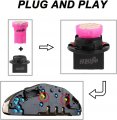 Glofe Pink Purple T10 194 168 Led Instrument Panel Gauge Cluster Dashboard Lights Bulbs With Twist Lock Socket Super Bright 12v