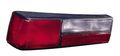 Driver Side Tail Light Assembly For Ford Mustang 1987 1993 Model 331-1961l-us Halogen Rear Lamp Waterproof Plastic Lens Red And 