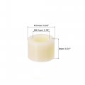 Uxcell Abs Round Spacer Washer Id 8 2mm Od 14mm Length 8mm Plastic Standoff For 3d Printer Tv Wall Mounting Electrical Outlet