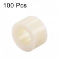 Uxcell Abs Round Spacer Washer Id 8 2mm Od 14mm Length 8mm Plastic Standoff For 3d Printer Tv Wall Mounting Electrical Outlet