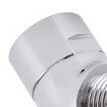 Shower Brass Elbow Adapter Simple Installation Accessory For Various Use Needs Silver