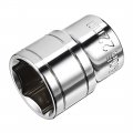 Uxcell 1 2-inch Drive 22mm 6-point Shallow Socket Metric Cr-v