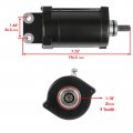 Starter For Yamaha Vx 1100 Vx1100 Wawe Runner Sport 2005 2006 2007 2008-2015 Mod-ztf1-11731