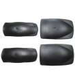 Gokart Fender Kit 4 Pc 2pc 10 5x17-2pc 7 5x17 All Black 