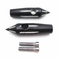 Httmt Black Motorcycle Risers Compatible With 1 Inch Diameter Handlebars 4 Bar Rise