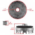 Caltric Clutch Outer Basket And Plates Kit Compatible With Honda Rancher 420 Trx420te Te1 2007-2023