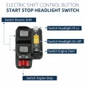 M Mati Handlebar Control Electric Shift Start Stop Headlight Switch For Honda Atv Trx350fe Trx350te Trx400fa Trx400fga Trx500fa