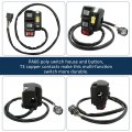 M Mati Handlebar Control Electric Shift Start Stop Headlight Switch For Honda Atv Trx350fe Trx350te Trx400fa Trx400fga Trx500fa