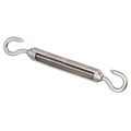 Agile-shop Stainless Steel 304 Turnbuckle Wire Rope Tension Pack Of 5 M5 Hook 