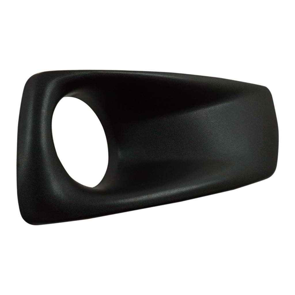Fog Light Moldings For Kenworth T660 2008 To 2015 Driver And Passenger Side Pair Front Black Plastic Replaces N181002200r