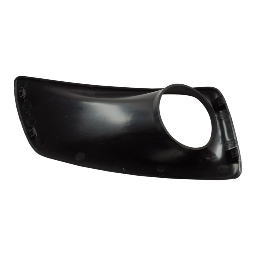 Fog Light Moldings For Kenworth T660 2008 To 2015 Driver And Passenger Side Pair Front Black Plastic Replaces N181002200r