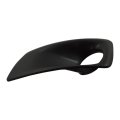 Fog Light Moldings For Kenworth T660 2008 To 2015 Driver And Passenger Side Pair Front Black Plastic Replaces N181002200r