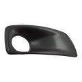 Fog Light Moldings For Kenworth T660 2008 To 2015 Driver And Passenger Side Pair Front Black Plastic Replaces N181002200r