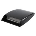 Car Air Flow Intake Hood Universal Decorative Scoop Bonnet Vent Sticker Cover Black 