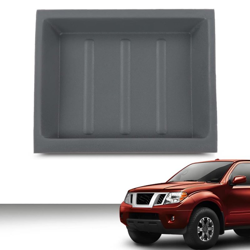 Upper Dash Bezel Storage Box W O Silver Trim And 6-cd Changer Premium Audio For Nissan Xterra 2005-2013 Fit Pathfinder