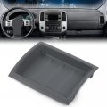 Upper Dash Bezel Storage Box W O Silver Trim And 6-cd Changer Premium Audio For Nissan Xterra 2005-2013 Fit Pathfinder