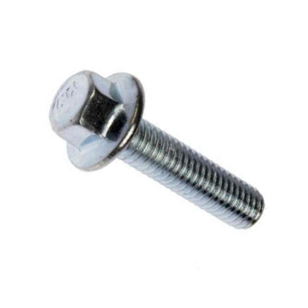 Flange Hex Head Cap Screw M6 1 0 X 25mm 10 9 Grade Heat Hardened Alloy Steel Black Piece Set Alx-pau-rb-459-225-cl360a50
