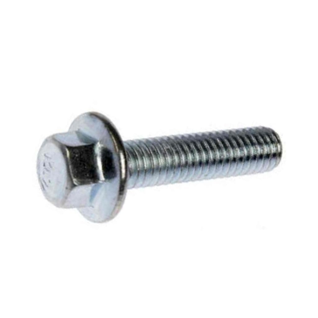 Flange Hex Head Cap Screw M6 1 0 X 25mm 10 9 Grade Heat Hardened Alloy Steel Black Piece Set Alx-pau-rb-459-225-cl360a50
