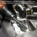 Uxcell Tungsten Carbide Rotary Files 1 4 Shank Double Cut Top Toothed Cylinder Shape Tool 6mm Dia For Die Grinder Drill Bit