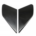 Secosautoparts 2pcs Front Door Garnish Window Glass Plate Cover Trim Compatible With Honda 2009 2010 2011 2012 2013