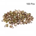 Uxcell 7mm 9 32inch Spring Band Type Action Fuel Silicone Vacuum Hose Pipe Clamp Low Pressure Air Clip 100pcs