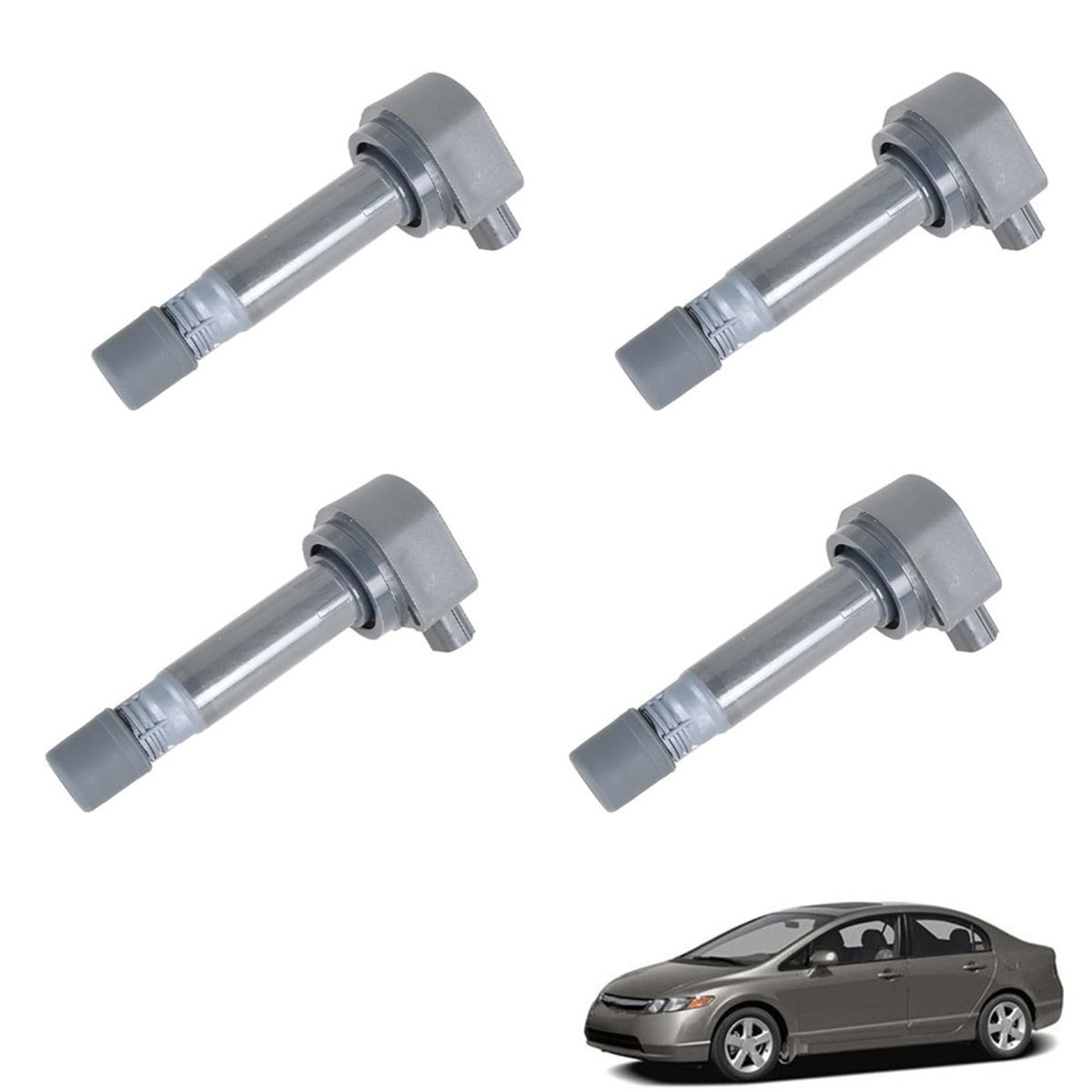 Set Of 4 Ignition Coil Pack Replacement For 2006-2011 Civic Uf582