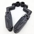 Hongk- Front Rider 1 5 2 Flame Foot Pegs Clamps Compatible With Roadstar Xv1700 Kawasaki Vulcan B01bn0n9rg