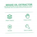 Vaguelly Brake Fluid Changer Replacement Tool Drained Bleeder Extractor Replace Oil Plastic Car