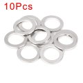 10pcs M18 Silver Tone Oil Drain Plug Gaskets Replacement For Honda 90471-px4-000