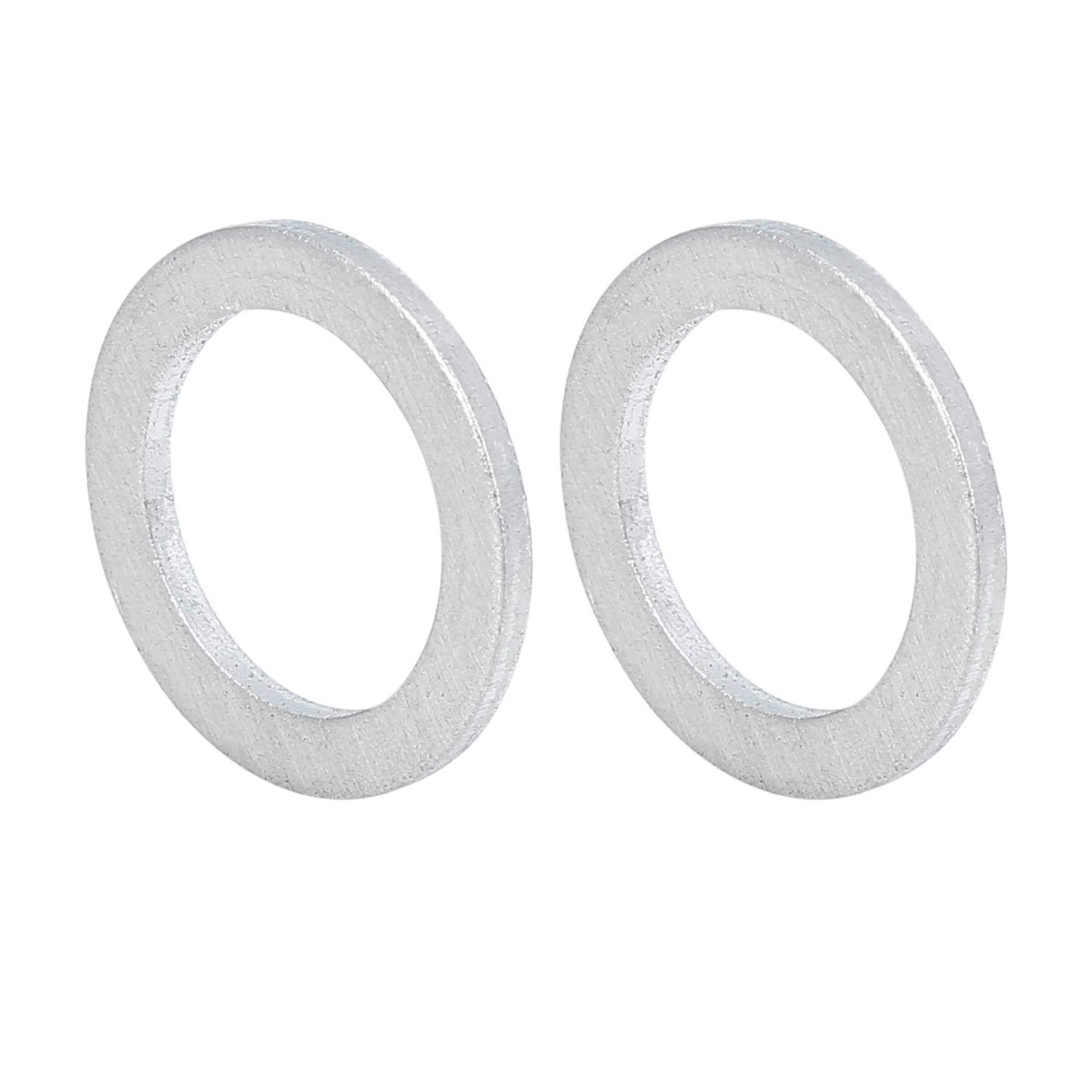 10pcs M18 Silver Tone Oil Drain Plug Gaskets Replacement For Honda 90471-px4-000