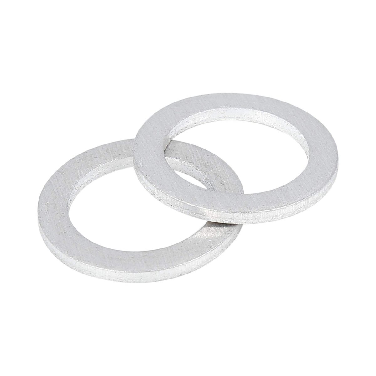10pcs M18 Silver Tone Oil Drain Plug Gaskets Replacement For Honda 90471-px4-000