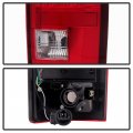 Acanii For 2002-2006 Dodge Ram 1500 2500 3500 Red Clear Led Tail Brake Lights Left Right