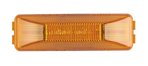 Maxxima M20350y Amber 4 Rectangular Led Clearance Marker Light
