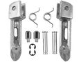 Tcmt Silver Front Foot Pegs Motorcycle Footpeg Footrest Bracket Set Fit For Suzuki Gsxr 600 750 1000 2001-2022 