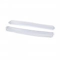 Uxcell 8pcs Clear Rubber Automobile Car Body Door Side Edge Guard Protective Strip