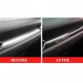 Boyous 3pcs Abs Carbon Fiber Center Console Dash Board Panel Trim Interior Decoration Frame Instrument Cover Accessories For