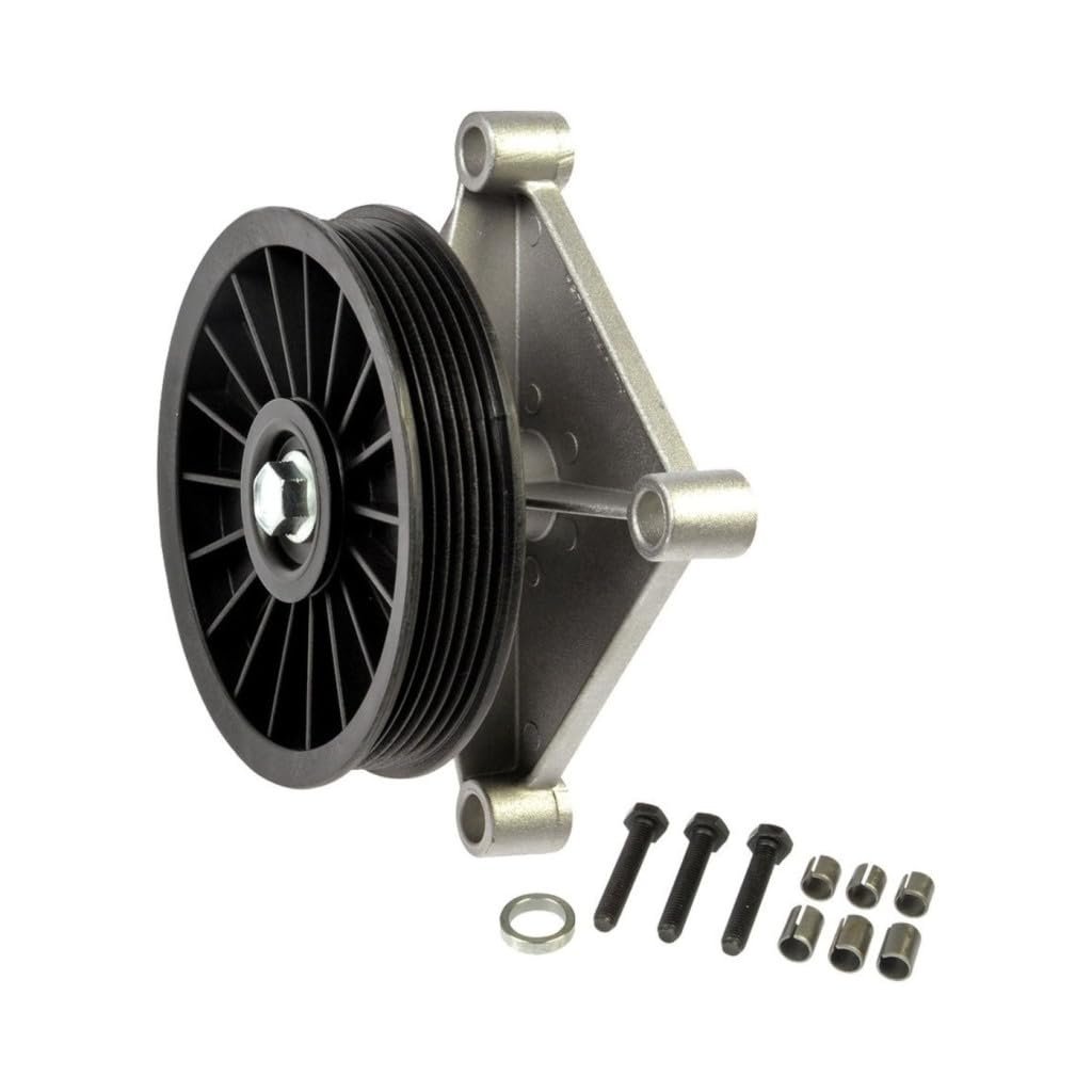 Air Conditioning Bypass Pulley For Buick Park Avenue Lesabre 1996 2005 Plastic Aluminum Bracket Serpentine 127mm Outside