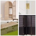 Dophee 4pcs Pure Brass Mini Hinges Folding Butt For Drawer Cabinet Cupboard Door Jewelry Box Wooden Case Furniture 1 Inch