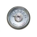 G210060 Pressure Gauge 160 Psi 1 25 In Diameter 1 8 Npt Rear Mount Shatterproof Polycarbonate And Pressed Steel Case 