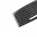Nvcnx 2pcs Real Carbon Fiber Center Console Gear Shift Panel Cigarette Ash Cover Interior Trim Kit Compatible With Infiniti Q50