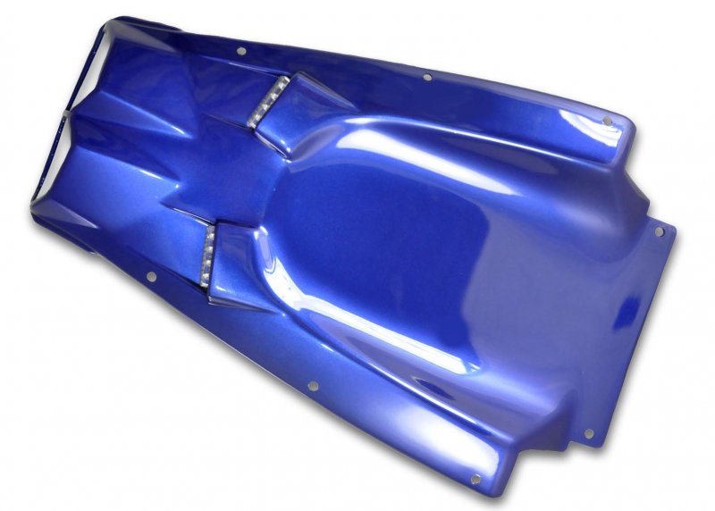 Yana Shiki Usa Eurosr60309dpb Deep Purplish Blue Undertail Fits Yamaha Yzf-r6 Yzf-r6s