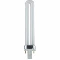 Sunlite Pl9 Sp35k 10pk 2-pin Fluorescent 9w 3500k Neutral White U Shaped Pl Cfl Twin Tube Plugin Light Bulbs With G23 Base 10 