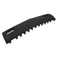 Front Bumper Filler Panel For 2014 2015 Silverado 1500 Black Plastic With Tow Hooks Hole Without Impact Bar Skid Plate Part