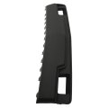 Front Bumper Filler Panel For 2014 2015 Silverado 1500 Black Plastic With Tow Hooks Hole Without Impact Bar Skid Plate Part