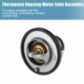 Uxcell No 1305a712 1305a283 Car Engine Coolant Thermostat Housing Assembly For Mitsubishi Outlander 2011-2012