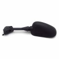 Httmt 1pc Black Left Side Racing Mirrors Compatible With Kawasak Ninja 2005-2008 Zx-6r 636 Zx6rr