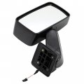 Hecasa Power Mirror Right For 2007-2010 Hummer H3 H3t Side Towing Replacement 20836084 Black Passenger