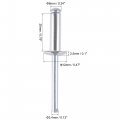 Uxcell Blind Rivets Aluminum Pull Core Decoration 6mm Diameter 20mm Grip Length Silver Tone 25pcs